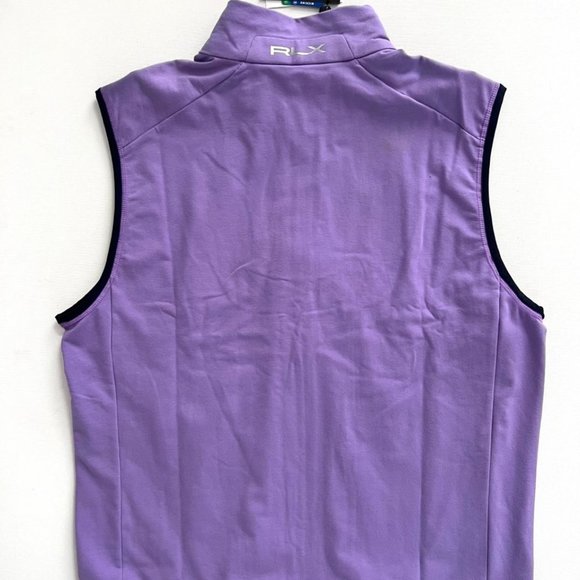RLX  Ralph Lauren Zip Tech Vest Purple Martin - Picture 5 of 5